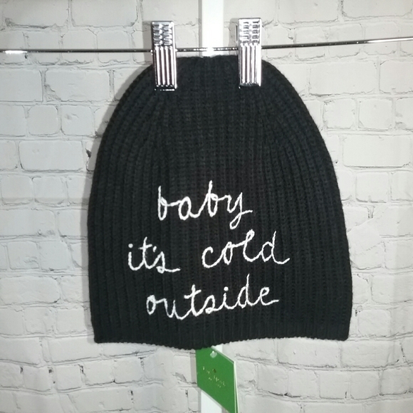 kate spade Accessories - Kate Spade "baby its cold outside" Winter Hat NWT
